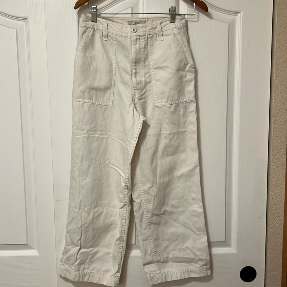 VANS White Pants - Size 26